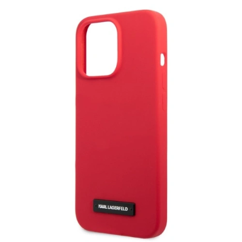 Kup Etui Karl Lagerfeld KLHCP13LSLMP1R Apple iPhone 13 Pro hardcase roșu/red Silicone Plaque - KLD1371 - {ean13} - Sklep Home Screen