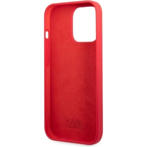 Kup Etui Karl Lagerfeld KLHCP13LSLMP1R Apple iPhone 13 Pro hardcase czerwony/red Silicone Plaque - KLD1371 - {ean13} - Sklep Home Screen