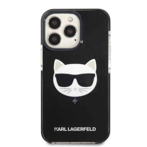Kup Etui Karl Lagerfeld KLHCP13LTPECK Apple iPhone 13 Pro hardcase negru/black Choupette Head - KLD1372 - {ean13} - Sklep Home Screen