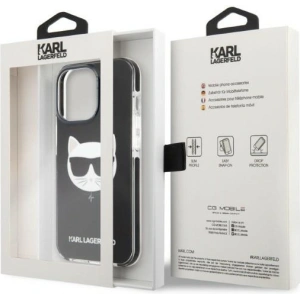 Kup Case Karl Lagerfeld KLHCP13LTPECK Apple iPhone 13 Pro Hardcase schwarz/black Choupette Head - KLD1372 - {ean13} - Sklep Home Screen