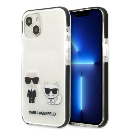 Buy Karl Lagerfeld KLHCP13MTPEKCW Apple iPhone 13 hardcase white Karl&Choupette - KLD1379 - {ean13} - Home Screen Store Europe