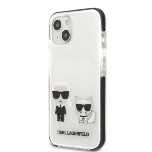 Buy Karl Lagerfeld KLHCP13MTPEKCW Apple iPhone 13 hardcase white Karl&Choupette - KLD1379 - {ean13} - Home Screen Store Europe