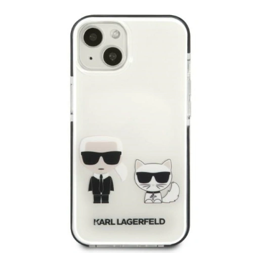 Buy Karl Lagerfeld KLHCP13MTPEKCW Apple iPhone 13 hardcase white Karl&Choupette - KLD1379 - {ean13} - Home Screen Store Europe