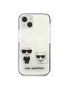 Buy Karl Lagerfeld KLHCP13MTPEKCW Apple iPhone 13 hardcase white Karl&Choupette - KLD1379 - {ean13} - Home Screen Store Europe