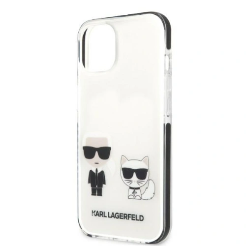 Buy Karl Lagerfeld KLHCP13MTPEKCW Apple iPhone 13 hardcase white Karl&Choupette - KLD1379 - {ean13} - Home Screen Store Europe