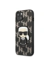 Kup Etui Karl Lagerfeld KLHCP13SPMNIKBK Apple iPhone 13 mini hardcase negru/black Monogram Ikonik Patch - KLD1380 - {ean13} - Sklep Home Screen