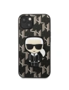 Kup Etui Karl Lagerfeld KLHCP13SPMNIKBK Apple iPhone 13 mini kemény tok fekete/black Monogram Ikonik Patch - KLD1380 - {ean13} - Sklep Home Screen