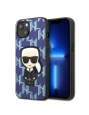 Kup Etui Karl Lagerfeld KLHCP13SPMNIKBL Apple iPhone 13 mini keménytok kék Monogram Ikonik Patch - KLD1381 - {ean13} - Sklep Home Screen