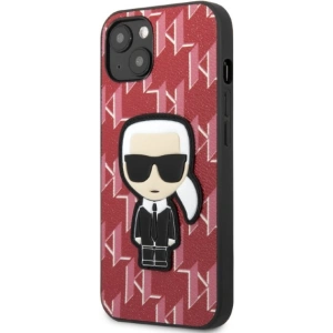Kup Case Karl Lagerfeld KLHCP13SPMNIKPI Apple iPhone 13 mini Hardcase rot/red Monogram Ikonik Patch - KLD1382 - {ean13} - Sklep Home Screen