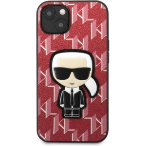 Kup Case Karl Lagerfeld KLHCP13SPMNIKPI Apple iPhone 13 mini Hardcase rot/red Monogram Ikonik Patch - KLD1382 - {ean13} - Sklep Home Screen