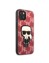 Buy Karl Lagerfeld KLHCP13SPMNIKPI Apple iPhone 13 mini hardcase red Monogram Ikonik Patch - KLD1382 - {ean13} - Home Screen Store Europe