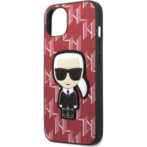 Kup Case Karl Lagerfeld KLHCP13SPMNIKPI Apple iPhone 13 mini Hardcase rot/red Monogram Ikonik Patch - KLD1382 - {ean13} - Sklep Home Screen
