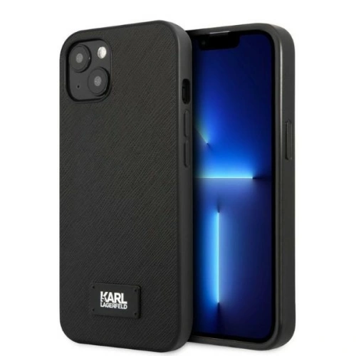 Kup Etui Karl Lagerfeld KLHCP13SSFMP2K Apple iPhone 13 mini hardcase černý/black Saffiano Plaque - KLD1383 - {ean13} - Sklep Home Screen