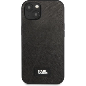 Kup Case Karl Lagerfeld KLHCP13SSFMP2K für Apple iPhone 13 mini Hartschale schwarz/black Saffiano Plaque - KLD1383 - {ean13} - Sklep Home Screen