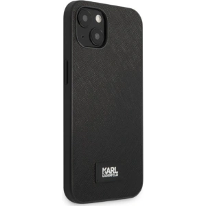 Kup Case Karl Lagerfeld KLHCP13SSFMP2K für Apple iPhone 13 mini Hartschale schwarz/black Saffiano Plaque - KLD1383 - {ean13} - Sklep Home Screen