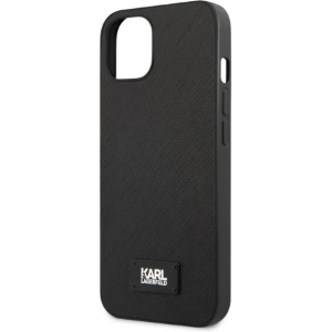 Kup Case Karl Lagerfeld KLHCP13SSFMP2K für Apple iPhone 13 mini Hartschale schwarz/black Saffiano Plaque - KLD1383 - {ean13} - Sklep Home Screen