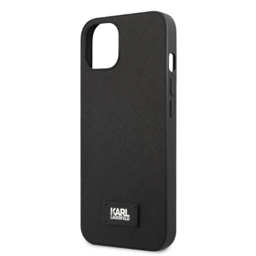 Kup Etui Karl Lagerfeld KLHCP13SSFMP2K Apple iPhone 13 mini hardcase černý/black Saffiano Plaque - KLD1383 - {ean13} - Sklep Home Screen
