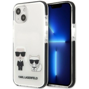 Kup Case Karl Lagerfeld KLHCP13STPEKCW Apple iPhone 13 mini Hardcase weiß/white Karl&Choupette - KLD1385 - {ean13} - Sklep Home Screen