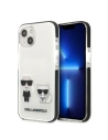 Etui Karl Lagerfeld KLHCP13STPEKCW Apple iPhone 13 mini hardcase fehér/white Karl&Choupette