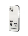 Kup Etui Karl Lagerfeld KLHCP13STPEKCW Apple iPhone 13 mini hardcase biały/white Karl&Choupette - KLD1385 - {ean13} - Sklep Home Screen