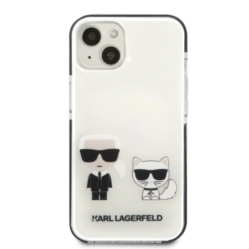 Kup Etui Karl Lagerfeld KLHCP13STPEKCW Apple iPhone 13 mini hardcase biały/white Karl&Choupette - KLD1385 - {ean13} - Sklep Home Screen