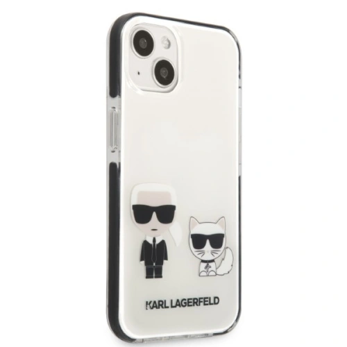 Kup Etui Karl Lagerfeld KLHCP13STPEKCW Apple iPhone 13 mini hardcase biały/white Karl&Choupette - KLD1385 - {ean13} - Sklep Home Screen