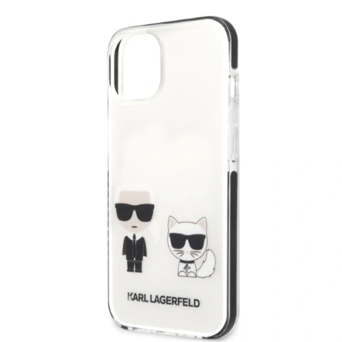 Kup Etui Karl Lagerfeld KLHCP13STPEKCW Apple iPhone 13 mini hardcase biały/white Karl&Choupette - KLD1385 - {ean13} - Sklep Home Screen