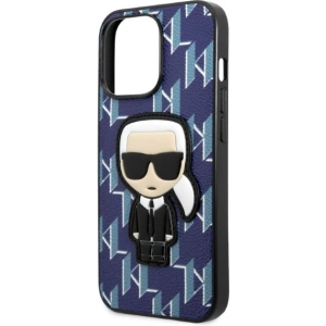 Kup Etui Karl Lagerfeld KLHCP13XPMNIKBL Apple iPhone 13 Pro Max hardcase kék/blue Monogram Ikonik Patch - KLD1387 - {ean13} - Sklep Home Screen