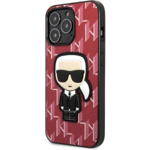 Buy Karl Lagerfeld KLHCP13XPMNIKPI Apple iPhone 13 Pro Max hardcase red Monogram Ikonik Patch - KLD1388 - {ean13} - Home Screen Store Europe