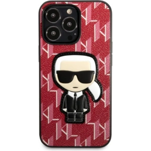 Buy Karl Lagerfeld KLHCP13XPMNIKPI Apple iPhone 13 Pro Max hardcase red Monogram Ikonik Patch - KLD1388 - {ean13} - Home Screen Store Europe