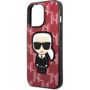 Buy Karl Lagerfeld KLHCP13XPMNIKPI Apple iPhone 13 Pro Max hardcase red Monogram Ikonik Patch - KLD1388 - {ean13} - Home Screen Store Europe