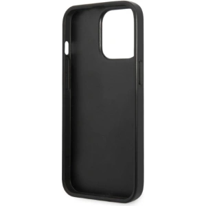 Buy Karl Lagerfeld KLHCP13XSFMP2K Apple iPhone 13 Pro Max hardcase black Saffiano Plaque - KLD1392 - {ean13} - Home Screen Store Europe