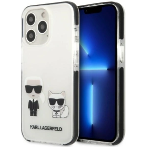 Buy Karl Lagerfeld KLHCP13XTPEKCW Apple iPhone 13 Pro Max hardcase white Karl&Choupette - KLD1394 - {ean13} - Home Screen Store Europe