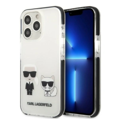 Kup Etui Karl Lagerfeld KLHCP13XTPEKCW Apple iPhone 13 Pro Max kemény tok fehér/white Karl&Choupette - KLD1394 - {ean13} - Sklep Home Screen