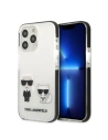 Etui Karl Lagerfeld KLHCP13XTPEKCW Apple iPhone 13 Pro Max hardcase bílý/white Karl&Choupette