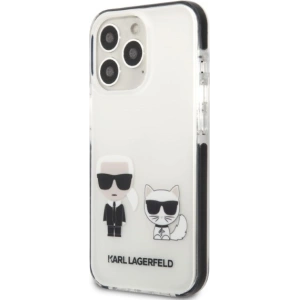 Buy Karl Lagerfeld KLHCP13XTPEKCW Apple iPhone 13 Pro Max hardcase white Karl&Choupette - KLD1394 - {ean13} - Home Screen Store Europe