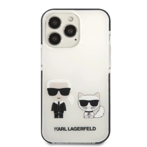 Kup Etui Karl Lagerfeld KLHCP13XTPEKCW Apple iPhone 13 Pro Max kemény tok fehér/white Karl&Choupette - KLD1394 - {ean13} - Sklep Home Screen