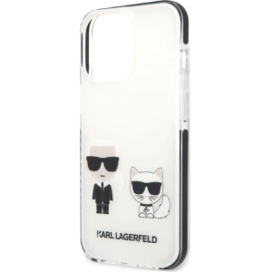 Buy Karl Lagerfeld KLHCP13XTPEKCW Apple iPhone 13 Pro Max hardcase white Karl&Choupette - KLD1394 - {ean13} - Home Screen Store Europe