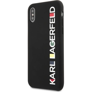 Kup Case Karl Lagerfeld KLHCPXBHWHBK Apple iPhone XS/X Hardcase schwarz/black Glänzend Bauhaus - KLD1395 - {ean13} - Sklep Home Screen