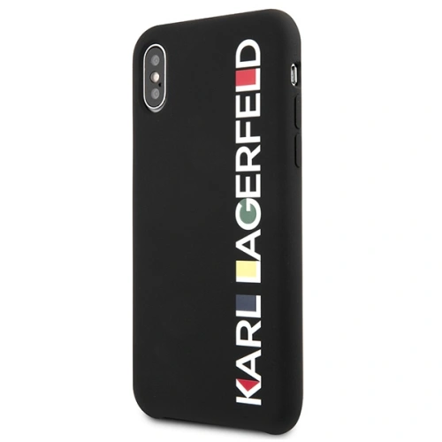 Kup Case Karl Lagerfeld KLHCPXBHWHBK Apple iPhone XS/X Hardcase schwarz/black Glänzend Bauhaus - KLD1395 - {ean13} - Sklep Home Screen