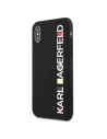 Kup Case Karl Lagerfeld KLHCPXBHWHBK Apple iPhone XS/X Hardcase schwarz/black Glänzend Bauhaus - KLD1395 - {ean13} - Sklep Home Screen
