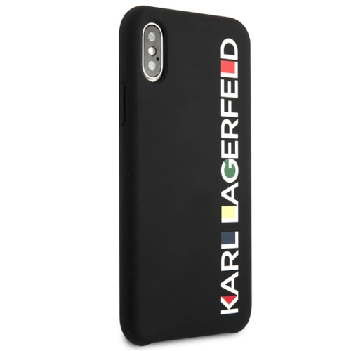 Kup Case Karl Lagerfeld KLHCPXBHWHBK Apple iPhone XS/X Hardcase schwarz/black Glänzend Bauhaus - KLD1395 - {ean13} - Sklep Home Screen