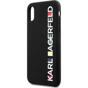 Kup Case Karl Lagerfeld KLHCPXBHWHBK Apple iPhone XS/X Hardcase schwarz/black Glänzend Bauhaus - KLD1395 - {ean13} - Sklep Home Screen