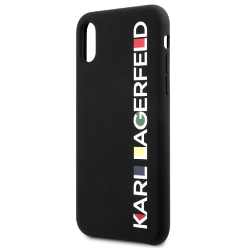 Kup Case Karl Lagerfeld KLHCPXBHWHBK Apple iPhone XS/X Hardcase schwarz/black Glänzend Bauhaus - KLD1395 - {ean13} - Sklep Home Screen