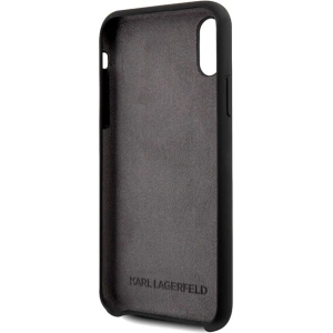 Buy Karl Lagerfeld KLHCPXBHWHBK Apple iPhone XS/X hardcase black Glossy Bauhaus - KLD1395 - {ean13} - Home Screen Store Europe