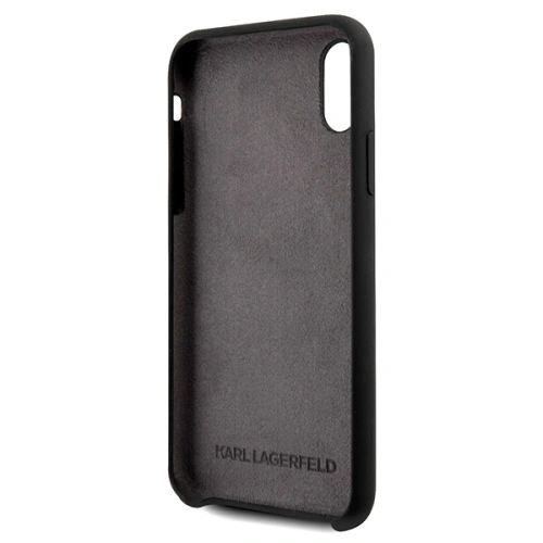 Kup Case Karl Lagerfeld KLHCPXBHWHBK Apple iPhone XS/X Hardcase schwarz/black Glänzend Bauhaus - KLD1395 - {ean13} - Sklep Home Screen