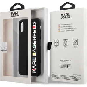 Kup Case Karl Lagerfeld KLHCPXBHWHBK Apple iPhone XS/X Hardcase schwarz/black Glänzend Bauhaus - KLD1395 - {ean13} - Sklep Home Screen