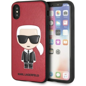 Kup Case Karl Lagerfeld KLHCPXIKPURE Apple iPhone XS/X Hardcase rot/red Ikonic Karl Fullbody - KLD1396 - {ean13} - Sklep Home Screen
