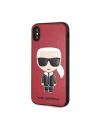 Kup Etui Karl Lagerfeld KLHCPXIKPURE Apple iPhone XS/X keménytok piros/red Ikonic Karl Fullbody - KLD1396 - {ean13} - Sklep Home Screen