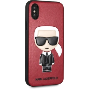 Kup Case Karl Lagerfeld KLHCPXIKPURE Apple iPhone XS/X Hardcase rot/red Ikonic Karl Fullbody - KLD1396 - {ean13} - Sklep Home Screen